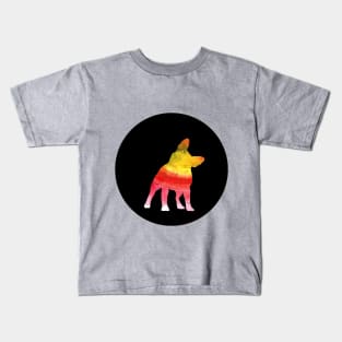 French Bulldog - Summer Love Silhouette Kids T-Shirt